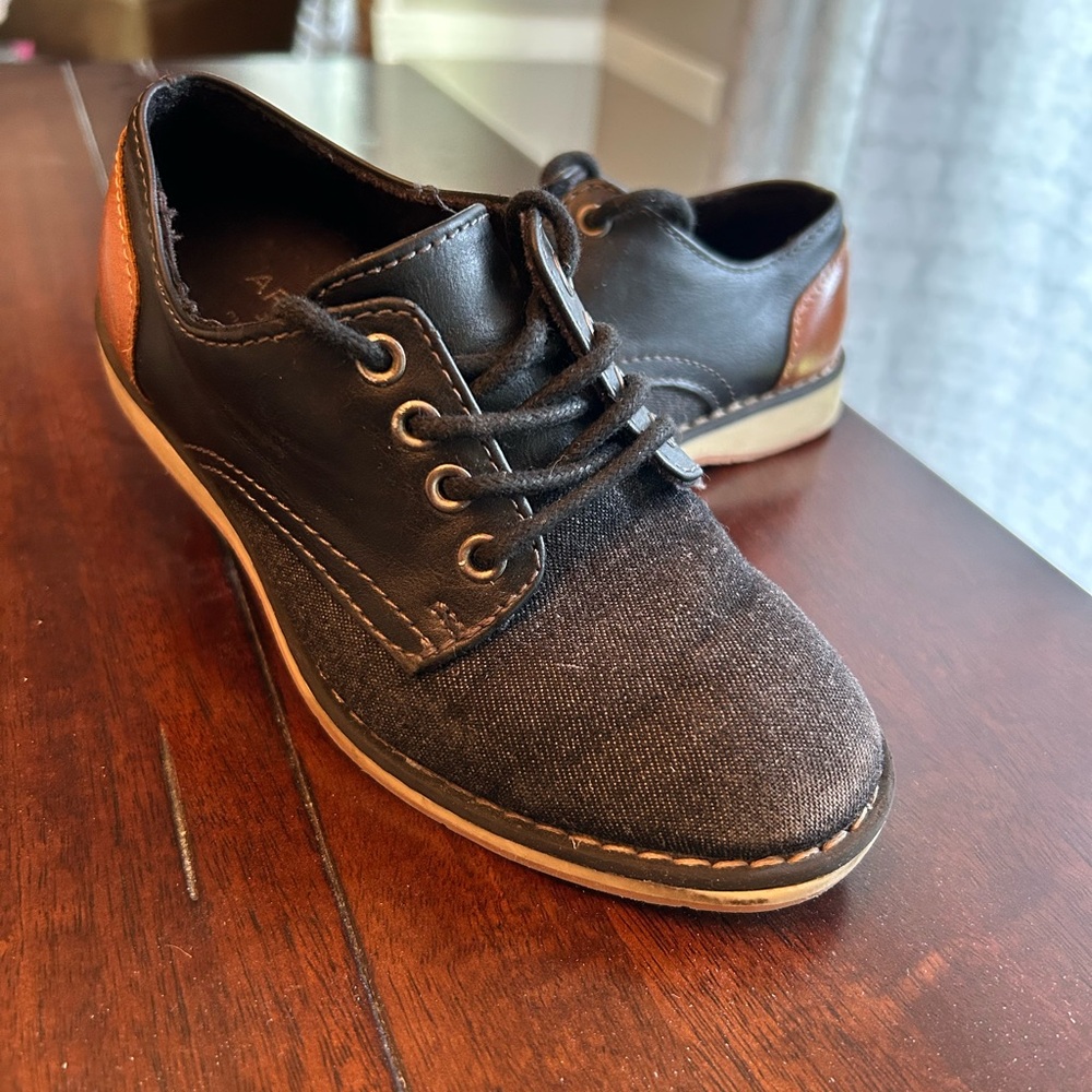 Black and Brown Casual Shoes